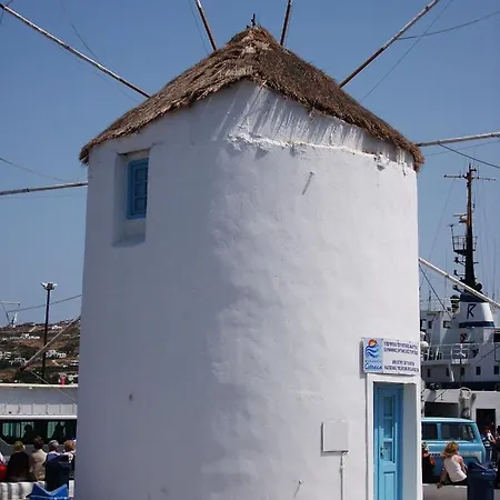 Luxury Mykonos Stunning Seaviews 4 Bedrooms Jacuzzi Agia Sofia ヴィラ *