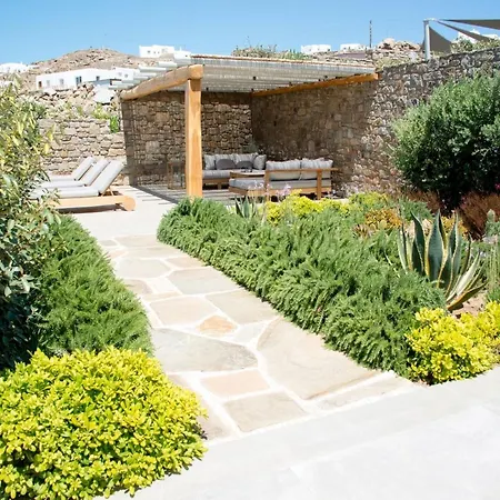 ヴィラ Luxury Mykonos Stunning Seaviews 4 Bedrooms Jacuzzi Agia Sofia